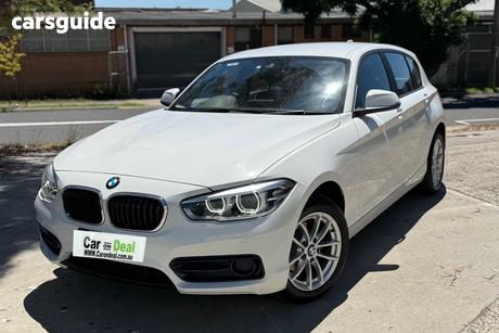 White 2018 BMW 118I Hatchback Sport Line