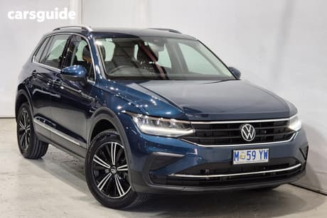 Blue 2024 Volkswagen Tiguan Wagon 132Tsi Life