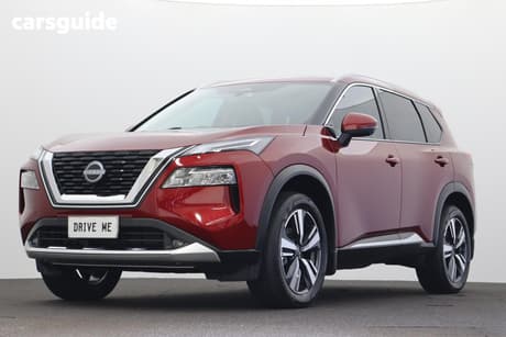 Red 2023 Nissan X-Trail Wagon Ti (4Wd)