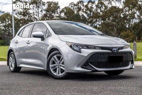 Silver 2022 Toyota Corolla Hatchback Ascent Sport Hybrid