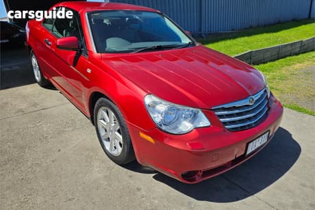 Red 2010 Chrysler Sebring Cabriolet Cabrio Limited
