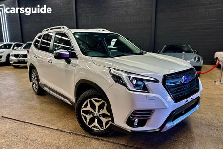 White 2022 Subaru Forester Wagon Hybrid L (Awd)