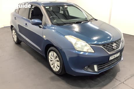 Blue 2017 Suzuki Baleno Hatchback Gl