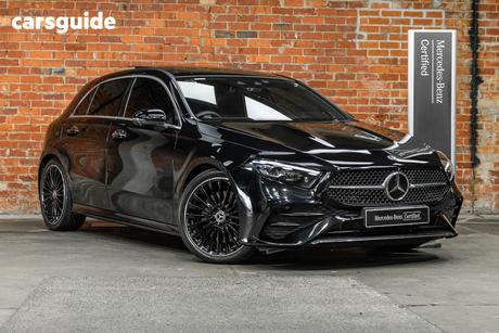 Black 2024 Mercedes-Benz A45 Hatchback S 4Matic+