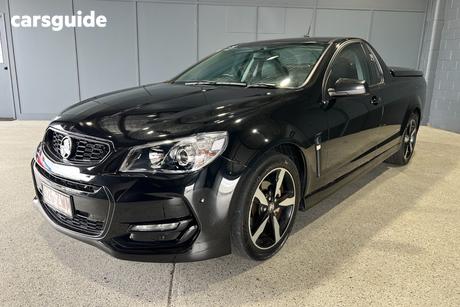 Black 2016 Holden UTE Utility Sv6