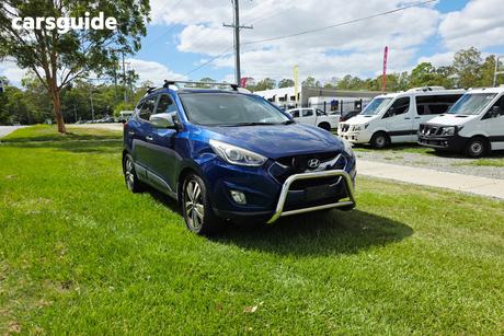 Blue 2014 Hyundai IX35 Wagon Highlander (Awd)