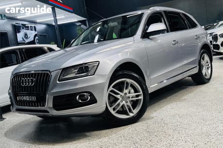 Silver 2015 Audi Q5 Wagon 3.0 Tdi Quattro