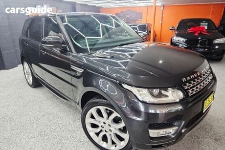 Grey 2015 Land Rover Range Rover Sport Wagon 3.0 Tdv6 Se