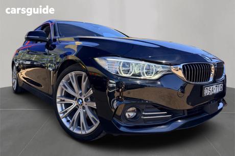 Black 2017 BMW 430I Coupe Gran Coupe Luxury Line