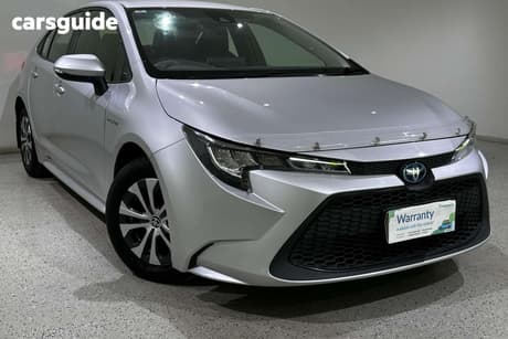 Silver 2019 Toyota Corolla Sedan Ascent Sport (Hybrid)