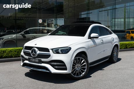White 2022 Mercedes-Benz GLE450 Coupe 4Matic (Hybrid)