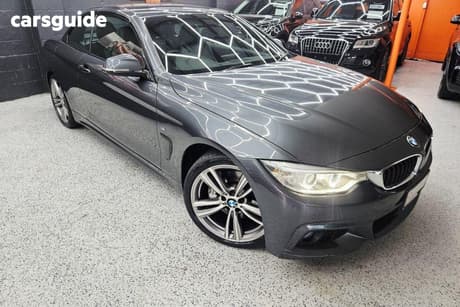 Grey 2014 BMW 435I Convertible