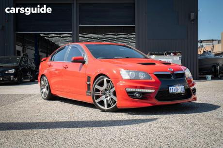 Red 2010 HSV GTS Sedan E SERIES 3 R