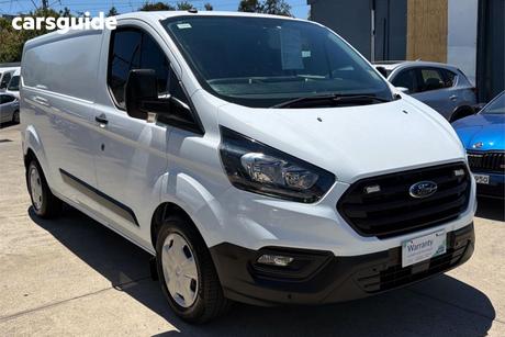 White 2018 Ford Transit Custom Van 340L (Lwb)