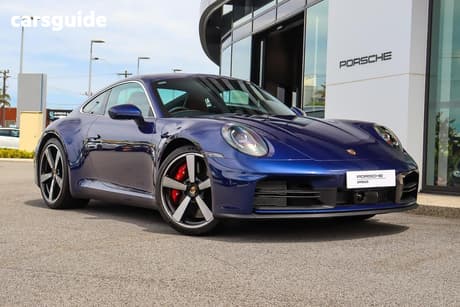 Blue 2025 Porsche 911 Coupe Carrera S