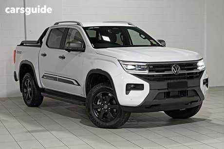 White 2025 Volkswagen Amarok Dual Cab Utility Panamericana Tdi600 4Motion