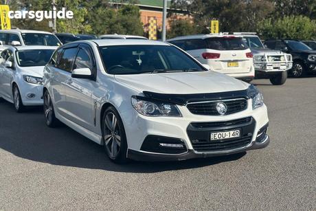 White 2014 Holden Commodore Sportswagon Sv6