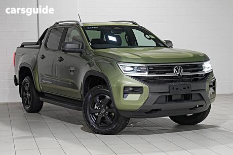 Green 2025 Volkswagen Amarok Dual Cab Utility Panamericana Tdi600 4Motion