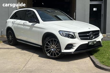 White 2019 Mercedes-Benz GLC250 Wagon D 4Matic