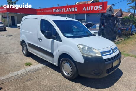 White 2012 Citroen Berlingo Van 1.6 Short