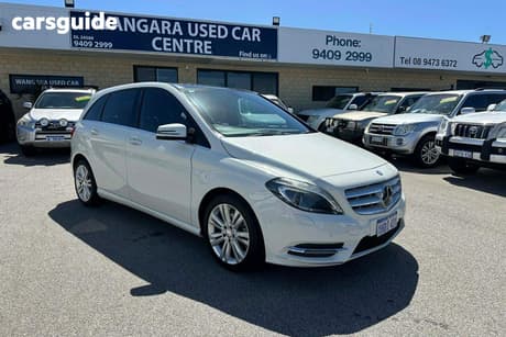 White 2013 Mercedes-Benz B200 Hatchback Be