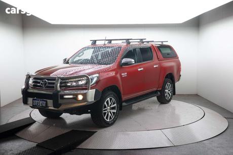 Red 2017 Toyota Hilux Dual Cab Utility Sr5 (4X4)