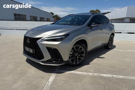 Silver 2024 Lexus NX450H+ Wagon F Sport + Ep2 Phev Awd