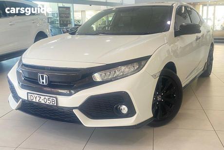 White 2018 Honda Civic Hatchback Rs