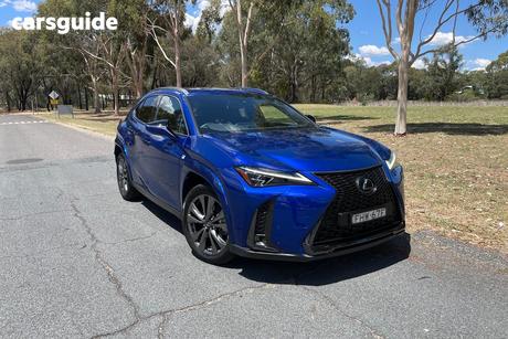 Blue 2022 Lexus UX200 Wagon F Sport