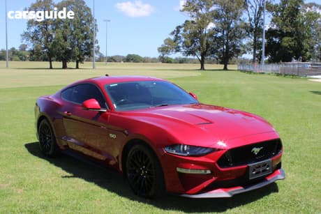 Red 2020 Ford Mustang Fastback Gt 5.0 V8