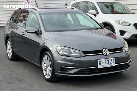 Grey 2018 Volkswagen Golf Wagon 110 Tsi Comfortline