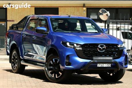 Blue 2025 Mazda BT-50 Dual Cab Pick-up Gt (4X4)