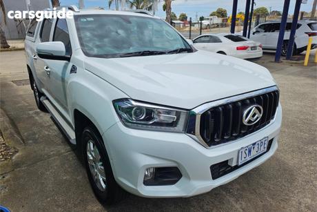 White 2020 LDV T60 Double Cab Utility Pro (4X4)