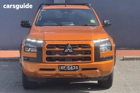 Orange 2025 Mitsubishi Triton Double Cab Chassis Gsr (4X4)
