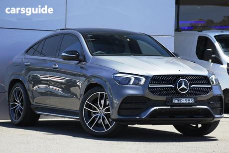 Grey 2021 Mercedes-Benz GLE450 Coupe 4Matic (Hybrid)