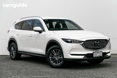 White 2022 Mazda CX-8 Wagon Touring (Fwd)