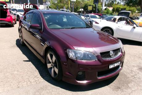 Purple 2013 Holden Commodore Sedan Sv6 Z-Series