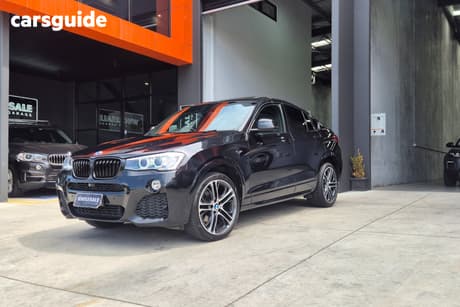 Black 2015 BMW X4 Coupe Xdrive 35I