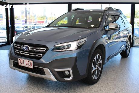 Blue 2021 Subaru Outback Wagon Awd Touring