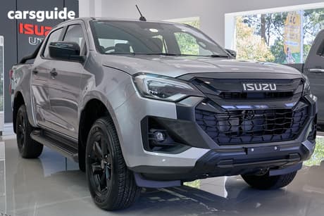 Silver 2025 Isuzu D-MAX Crew Cab Utility X-Rider (4X4)