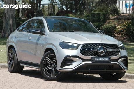 Silver 2024 Mercedes-Benz GLE450 Coupe 4Matic