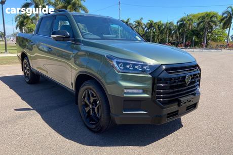 Green 2025 Kgm Musso Xlv Crew Cab Pickup Ultimate