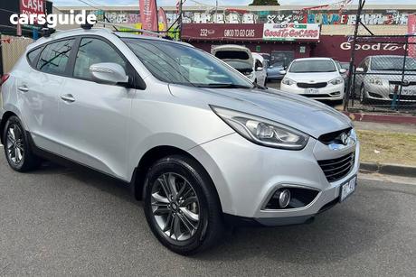 Silver 2014 Hyundai IX35 Wagon Se (Fwd)