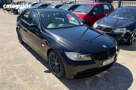 Black 2007 BMW 325I Sedan