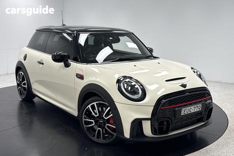 White 2021 Mini Cooper Hatchback John Cooper Works Classic 3D H