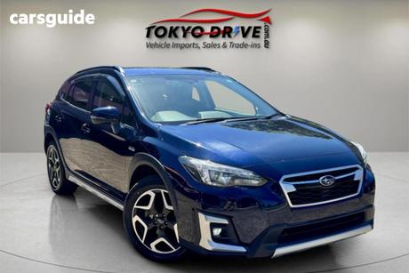 Blue 2018 Subaru XV SUV