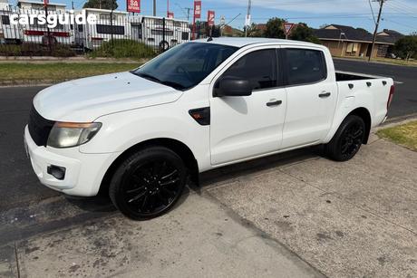 White 2011 Ford Ranger Crew Cab Chassis Xl 2.5 (4X2)