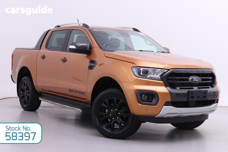 Orange 2021 Ford Ranger Double Cab Pick Up Wildtrak 2.0 (4X4)