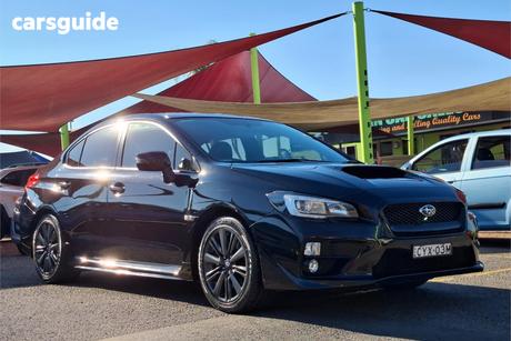 Black 2015 Subaru WRX Sedan Premium (Awd)