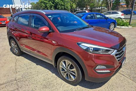 Red 2017 Hyundai Tucson Wagon Active X (Fwd)